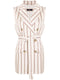 Sleeveless trench jacket